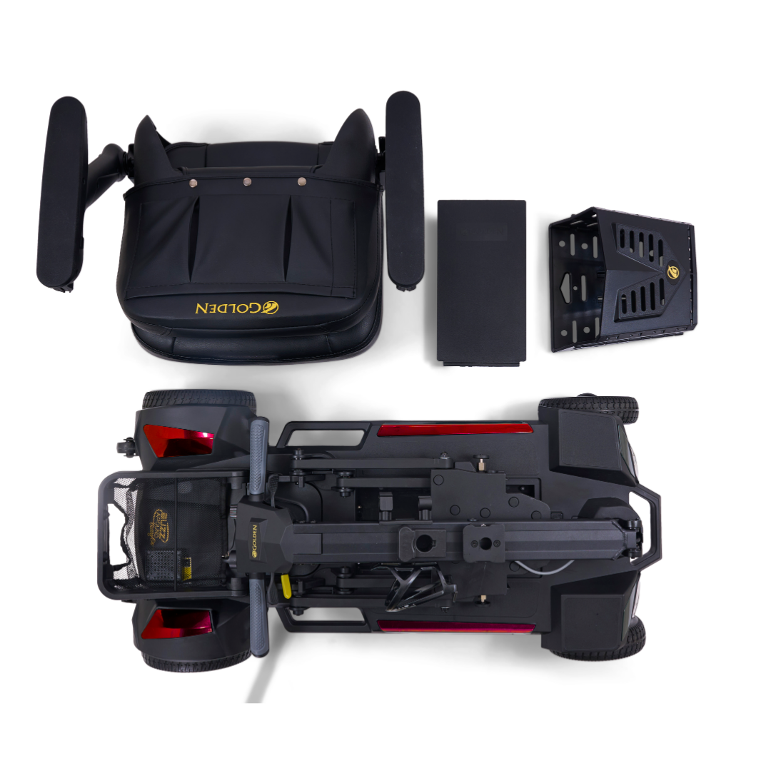 Golden Tech Buzzaround CarryOn HD GB220 Travel Scooter - Senior.com Mobility Scooters
