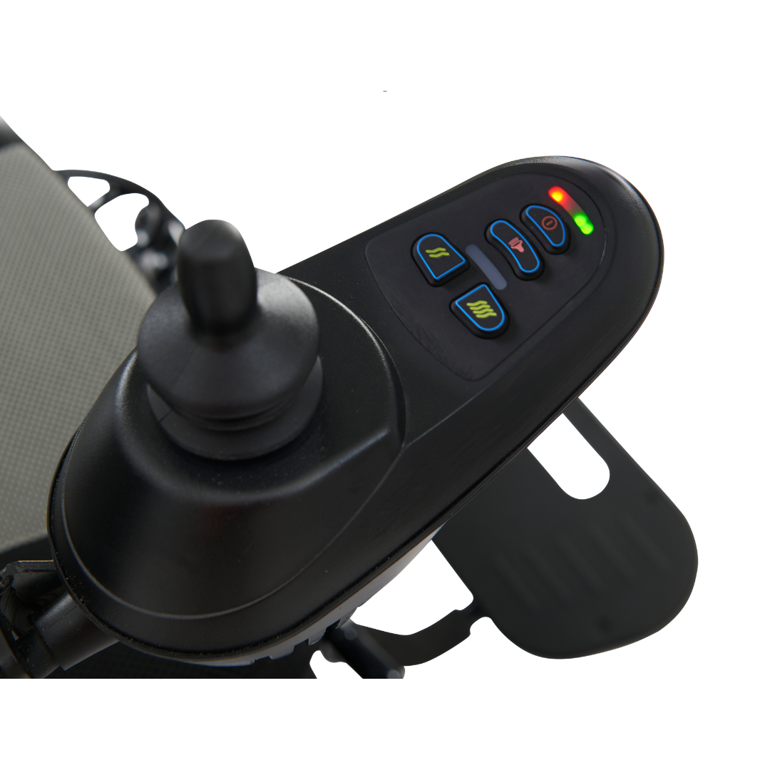 Golden Tech Stride Aluminum Foldable Travel Power Wheelchair - Navigation Stick