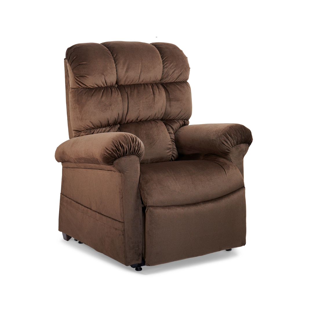 Golden Technologies PR510 MaxiComfort Cloud Series Extra Wide Assisted Lift Chair Recliner - Hazelnut