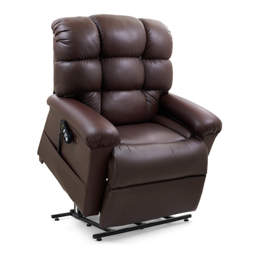 Golden Technologies PR510 MaxiComfort Cloud Series Extra Wide Assisted Lift Chair Recliner - raised state