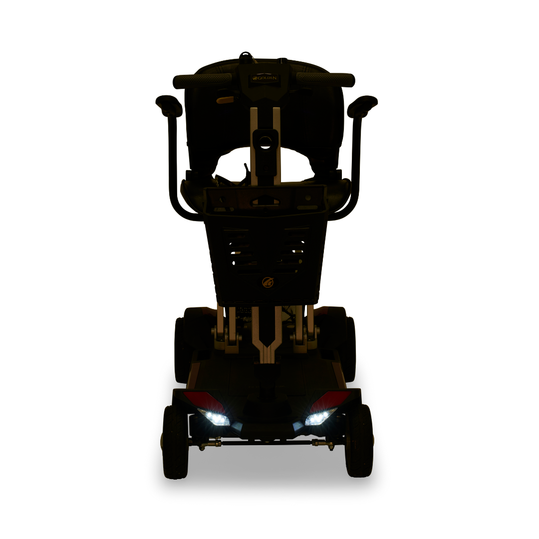 Golden Buzzaround Carry-On Folding Airline Approved Travel Scooter - rear