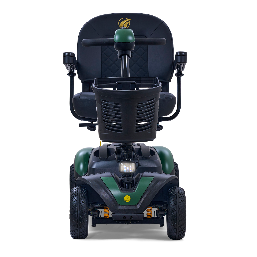 Golden GB148 BuzzAround EX 4-Wheel Long Range Travel Scooter - Army Green front