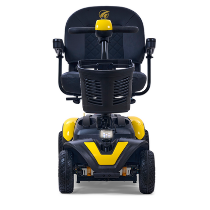 Golden GB148 BuzzAround EX 4-Wheel Long Range Travel Scooter - Canary Yellow front