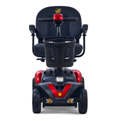 Golden GB148 BuzzAround EX 4-Wheel Long Range Travel Scooter - Red front