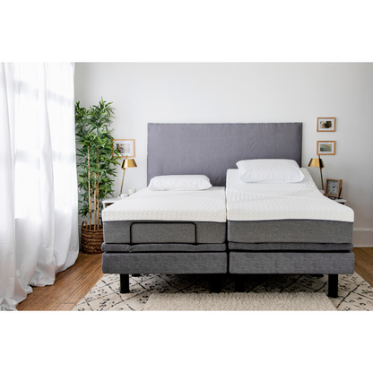 Golden Passport™ Hi Low Adjustable Bed with Dual-Zone Vibrating Massage - Twin XL beds together