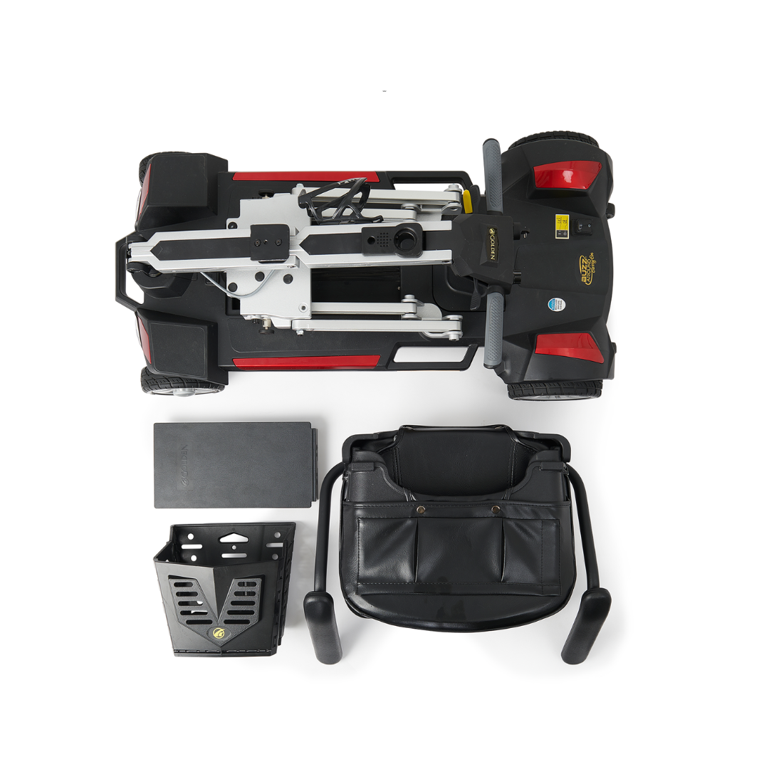 Golden Tech Buzzaround Carry-On Folding Travel Scooter with Travel Battery - parts