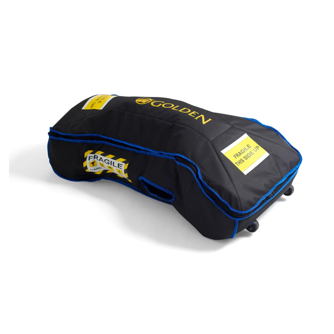 Golden Tech Buzzaround Carry-On Travel Scooter with Travel Battery and Protective Case - Packed