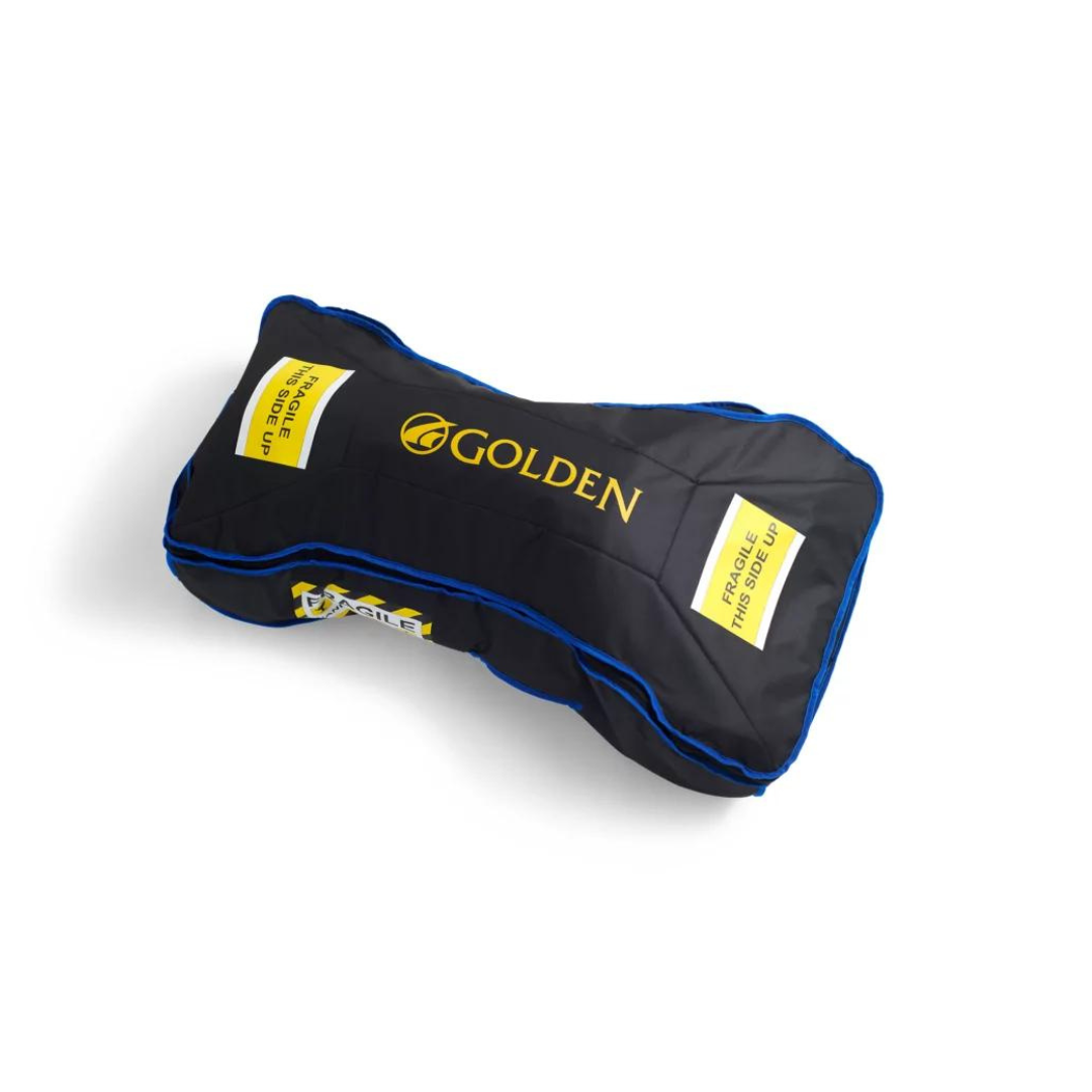 Golden Tech Buzzaround Carry-On Travel Scooter with Travel Battery and Protective Case - Packed