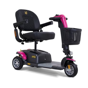 Golden Tech Buzzaround LX - Luxury 3 Wheel Portable Mobility Scooter - Orchid Pink right