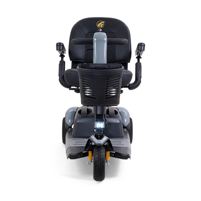 Golden Tech Buzzaround LX - Luxury 3 Wheel Portable Mobility Scooter - Stone Grey front