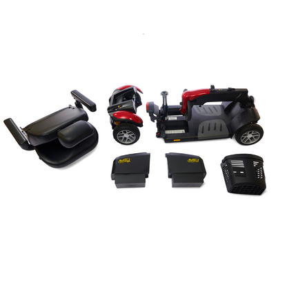Golden Tech Buzzaround LX Extreme Luxury Full Size Travel Mobility Scooter - 4 Wheel - Disassembled