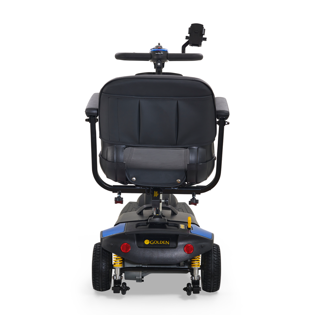 Golden Tech Buzzaround XLS-HD 3-Wheel Portable Scooter with Suspension - Rear