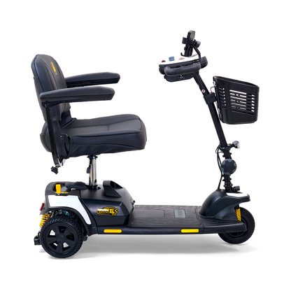 Golden Tech Buzzaround XLS-HD 3-Wheel Portable Scooter with Suspension - White right