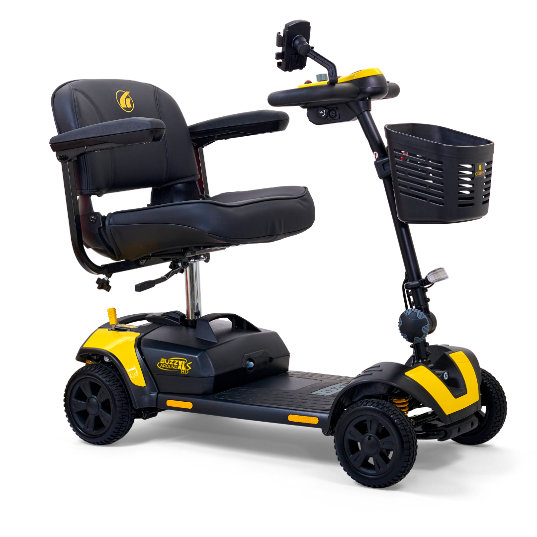 Golden Tech Buzzaround XLSHD 4-Wheel Portable Scooter with Suspension - Senior.com Mobility Scooters