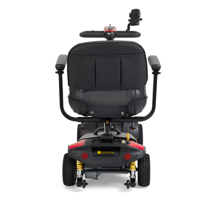 Golden Tech Buzzaround XLSHD 4-Wheel Portable Scooter with Suspension - Red rear