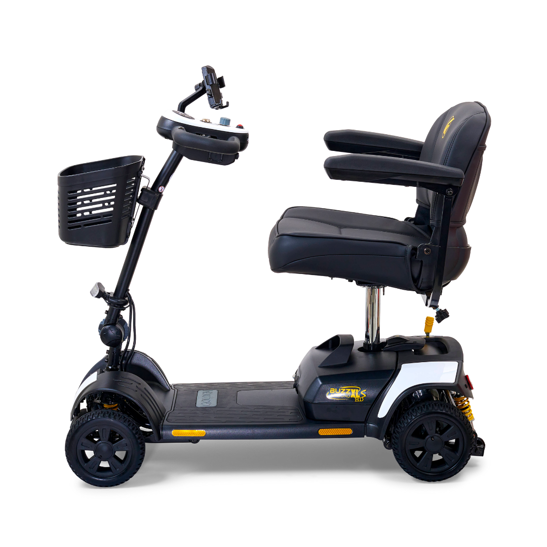 Golden Tech Buzzaround XLSHD 4-Wheel Portable Scooter with Suspension - Right