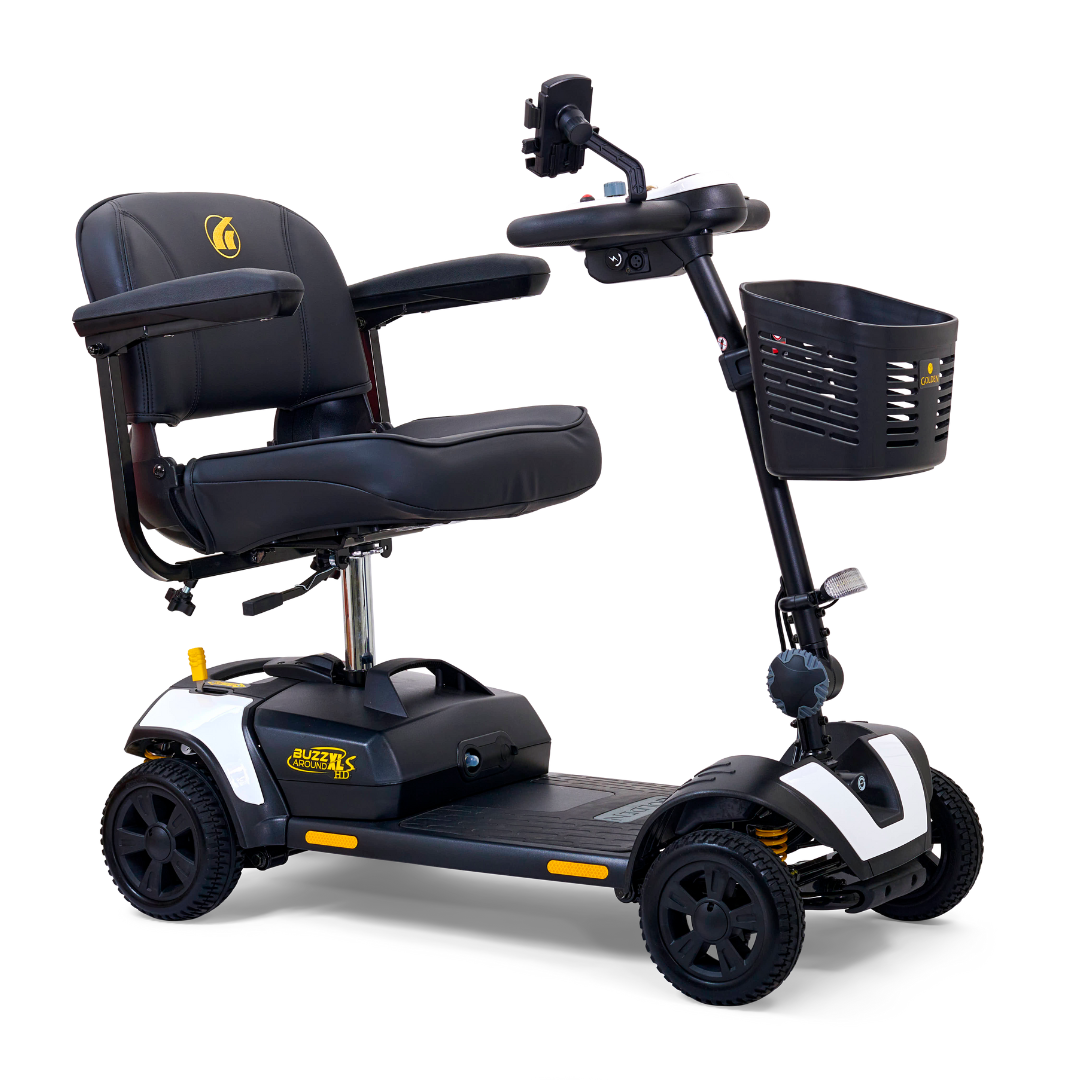 Golden Tech Buzzaround XLSHD 4-Wheel Portable Scooter with Suspension - Right