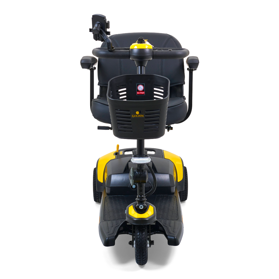 Golden Tech Buzzaround XL 3-Wheel Mobility Scooter - Canary Yellow front