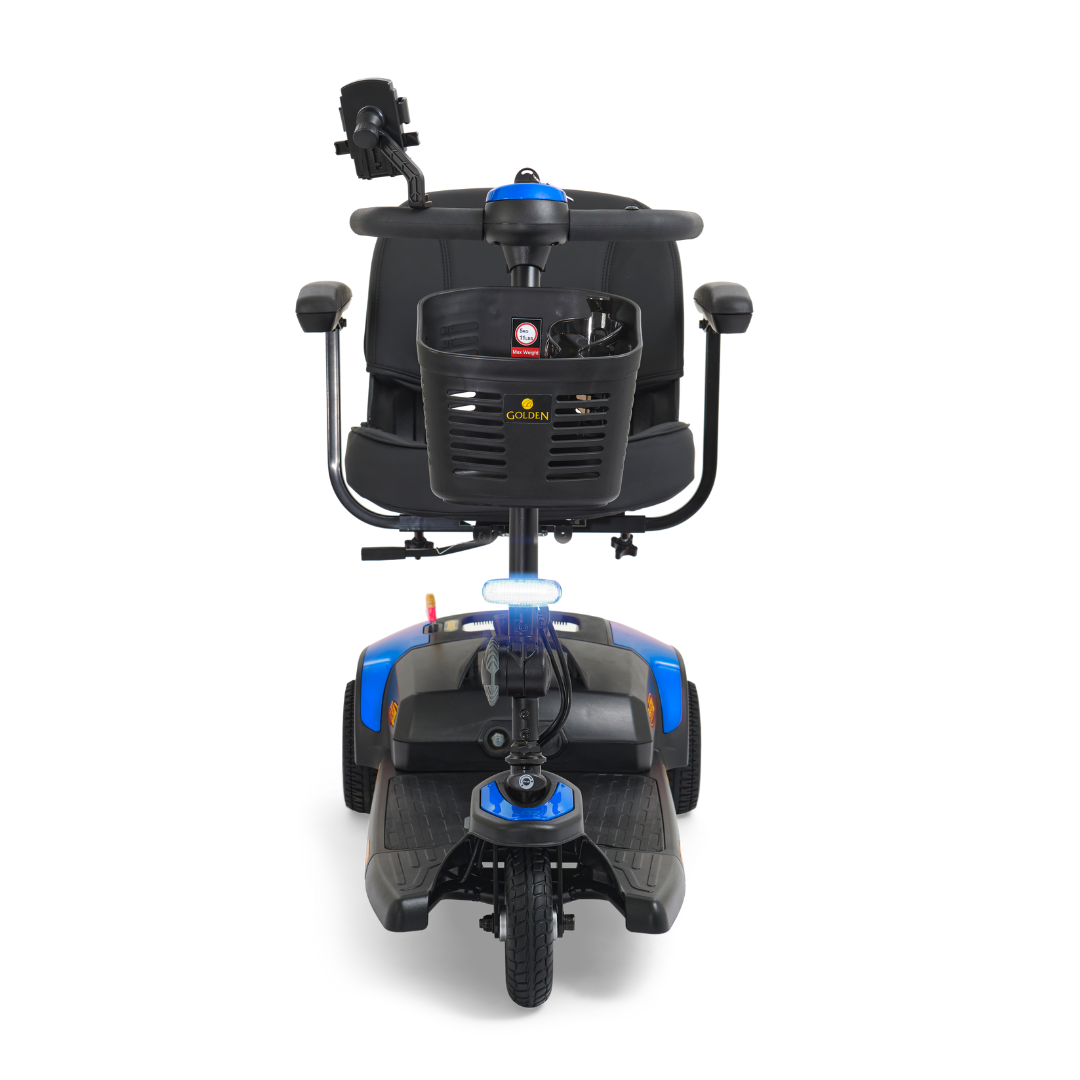 Golden Tech Buzzaround XL 3-Wheel Mobility Scooter - Coastal Blue front