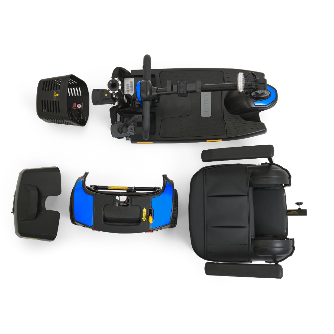 Golden Tech Buzzaround XL 3-Wheel Mobility Scooter - Coastal Blue parts