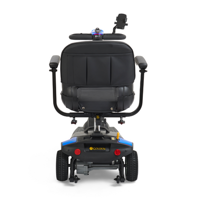 Golden Tech Buzzaround XL 3-Wheel Mobility Scooter - Coastal Blue rear