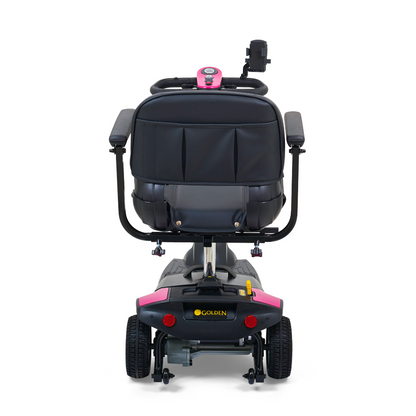 Golden Tech Buzzaround XL 3-Wheel Mobility Scooter - Orchid Pink rear