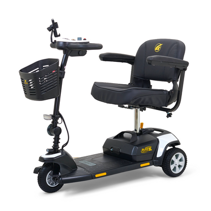 Golden Tech Buzzaround XL 3-Wheel Mobility Scooter - White left
