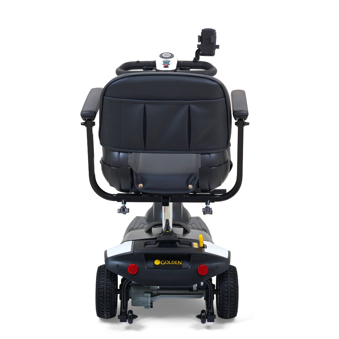 Golden Tech Buzzaround XL 3-Wheel Mobility Scooter - White rear