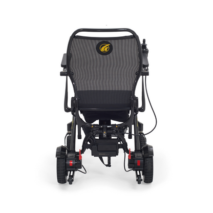 Golden Tech Cricket Carbon Fiber Foldable Travel Power Wheelchair - Rear
