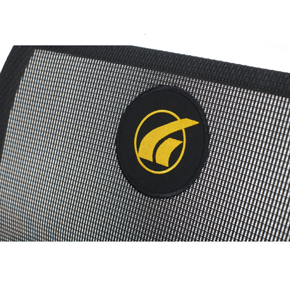 Golden Tech Cricket Carbon Fiber Foldable Travel Power Wheelchair - logo embedded on back rest