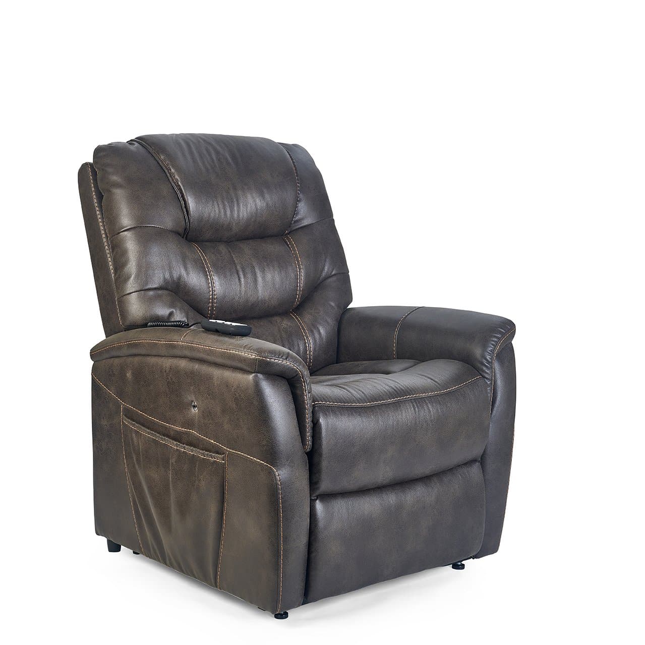 Golden Tech DeLuna™ Series Dione Luxury Power Lift Recliners - Graphite