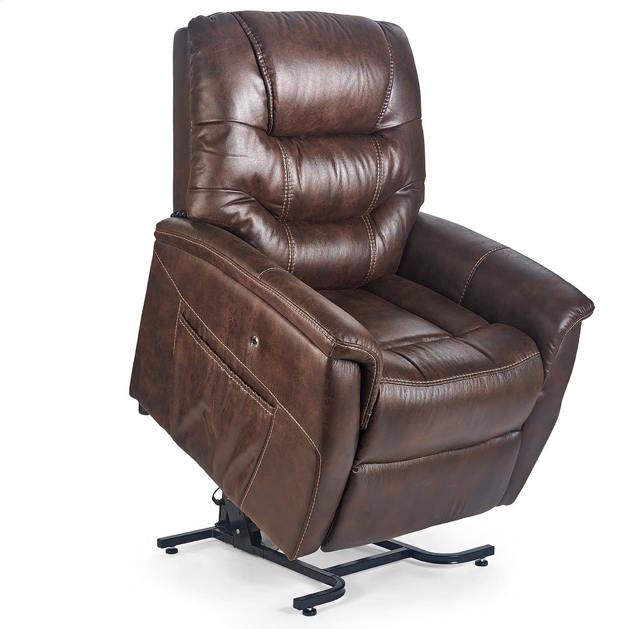 Golden Tech DeLuna™ Series Dione Luxury Power Lift Recliners - Maple in lifted position