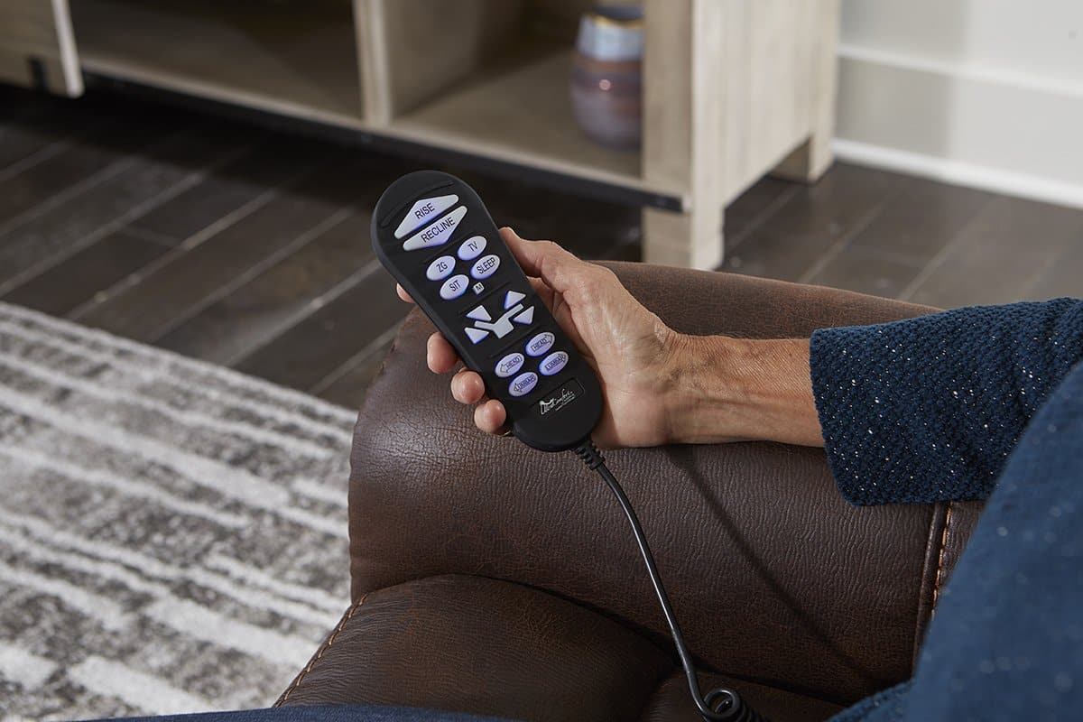 Golden Tech DeLuna™ Series Dione Luxury Power Lift Recliners - wired remote