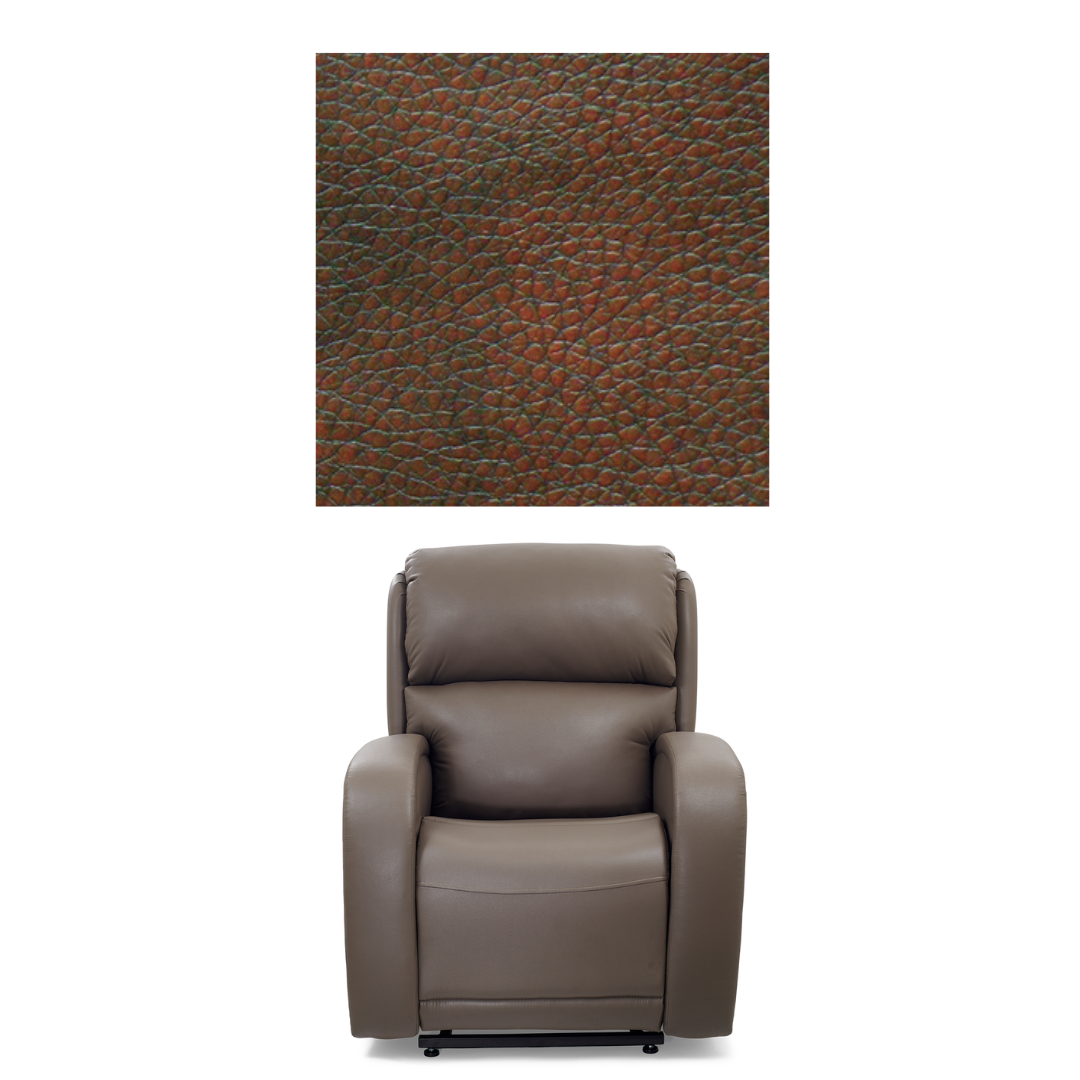 Golden Tech EZ Sleeper Assisted Lift Recliner with Twilight & Power Lumbar - Chestnut