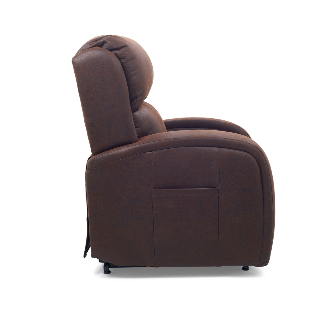 Golden Tech EZ Sleeper Assisted Lift Recliner with Twilight & Power Lumbar - Coffee Bean