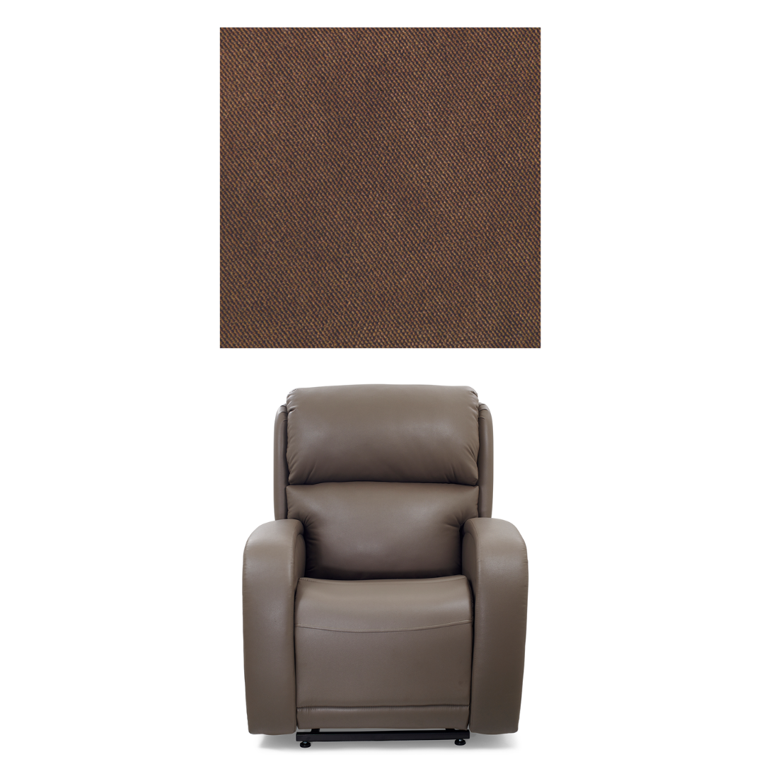Golden Tech EZ Sleeper Assisted Lift Recliner with Twilight & Power Lumbar - Hazelnut