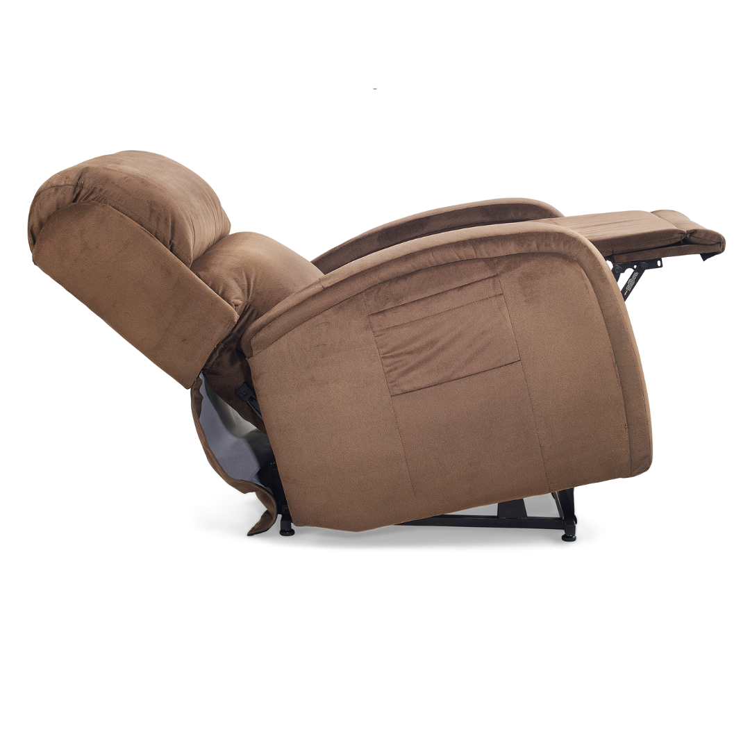 Golden Tech EZ Sleeper Assisted Lift Recliner with Twilight & Power Lumbar - in reclining position