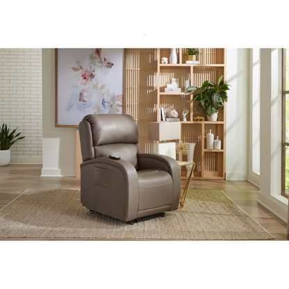 Golden Tech EZ Sleeper Assisted Lift Recliner with Twilight & Power Lumbar - in seated position