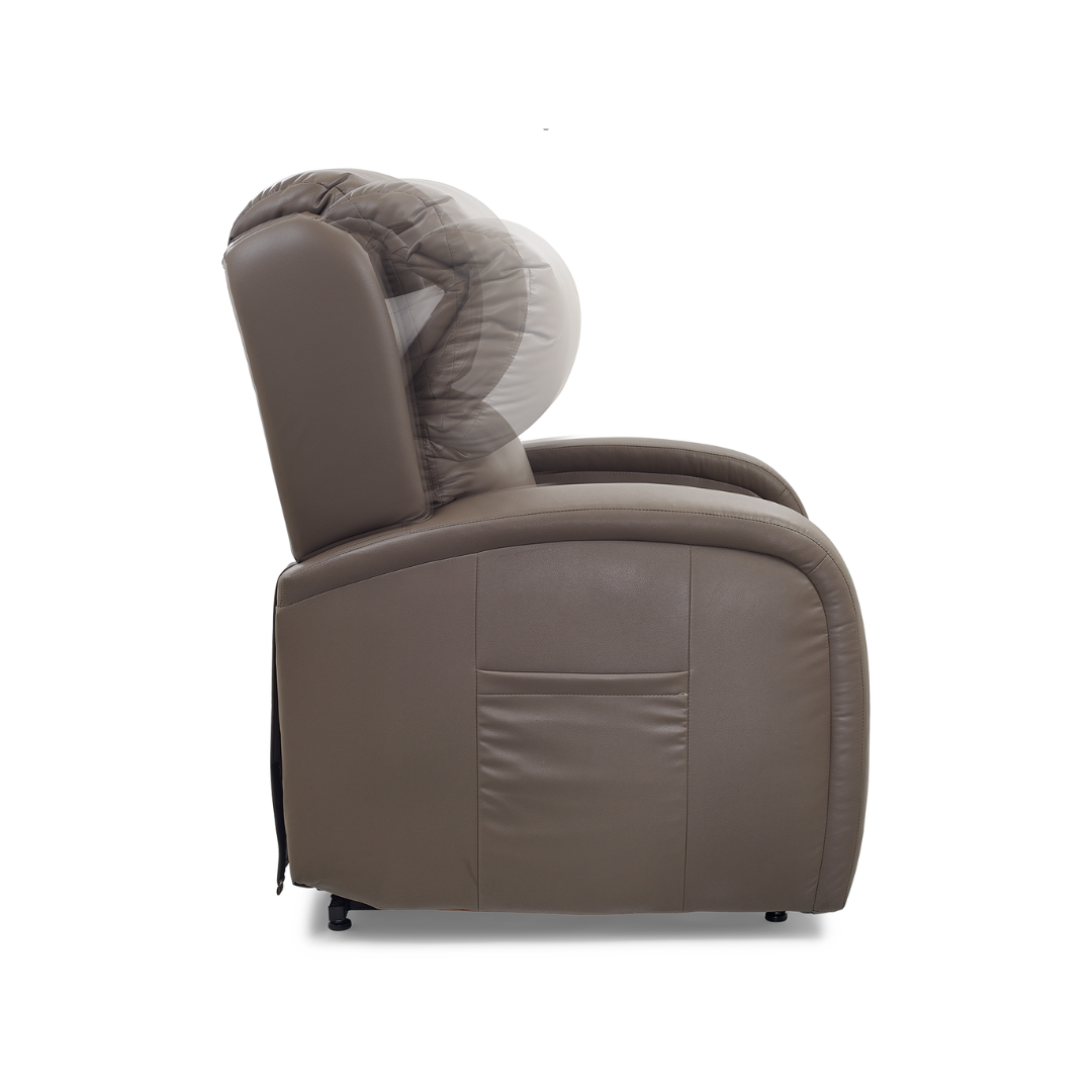 Golden Tech EZ Sleeper Assisted Lift Recliner with Twilight & Power Lumbar - Iron