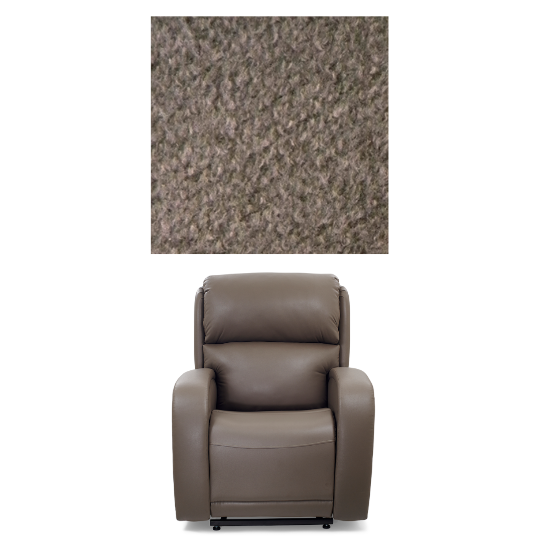 Golden Tech EZ Sleeper Assisted Lift Recliner with Twilight & Power Lumbar - Shale