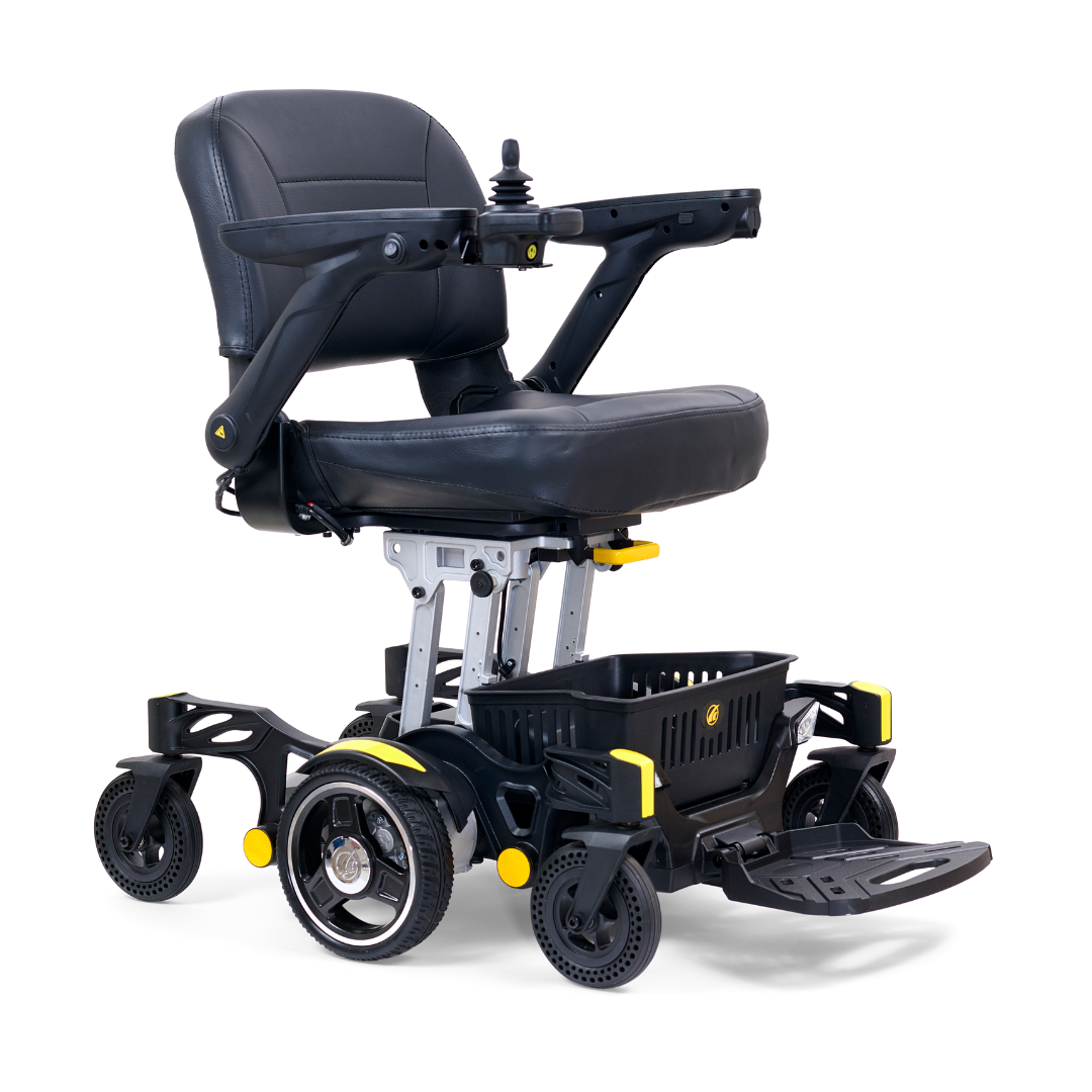 Golden Tech GP130  FAA Approved Buzzaround CarryOn Portable Power Wheelchair - Canary Yellow