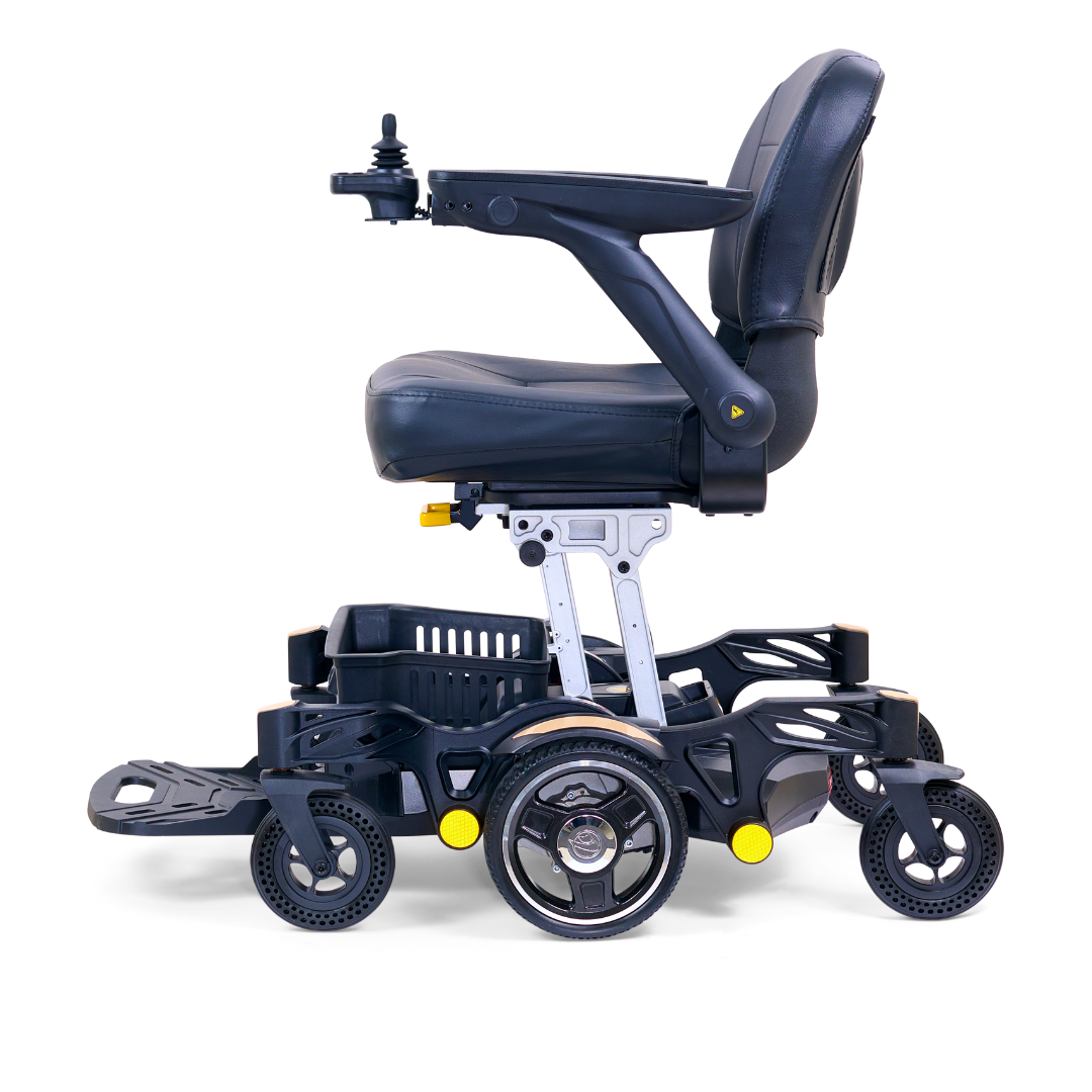 Golden Tech GP130  FAA Approved Buzzaround CarryOn Portable Power Wheelchair - Desert Tan