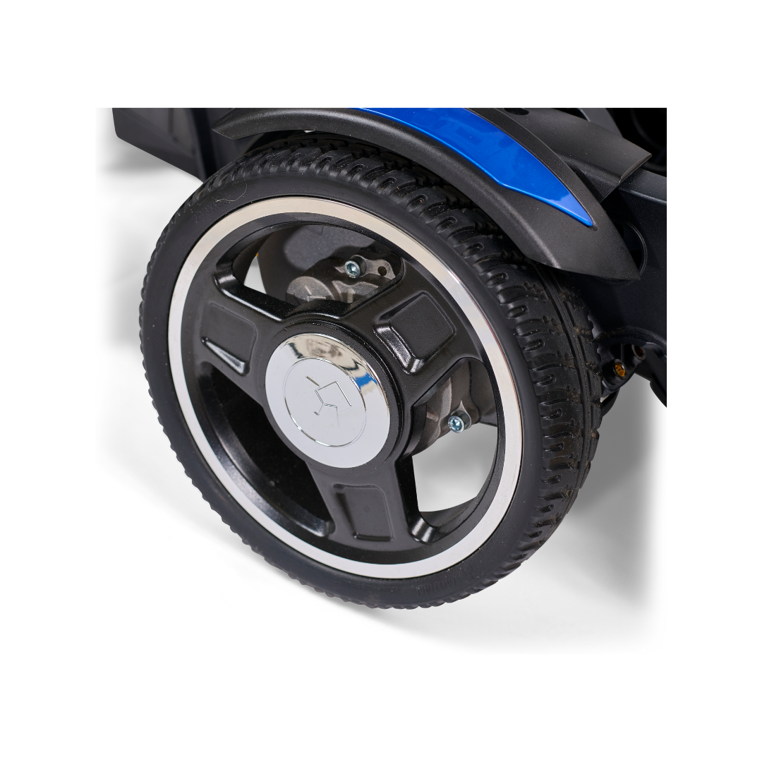 Golden Tech GP130  FAA Approved Buzzaround CarryOn Portable Power Wheelchair - center wheel