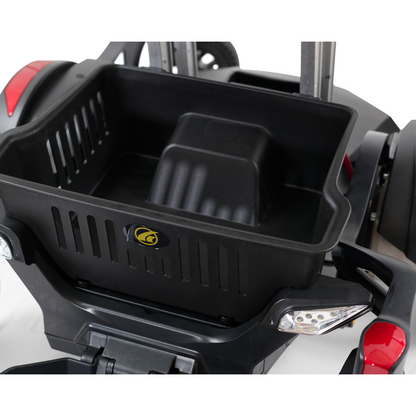 Golden Tech GP130  FAA Approved Buzzaround CarryOn Portable Power Wheelchair - removable storage basket