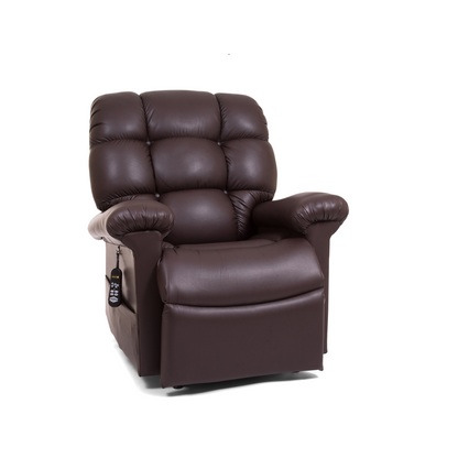 Golden Tech MaxiComfort Cloud Twilight Assisted Lift Reclining Chairs - Beet Root