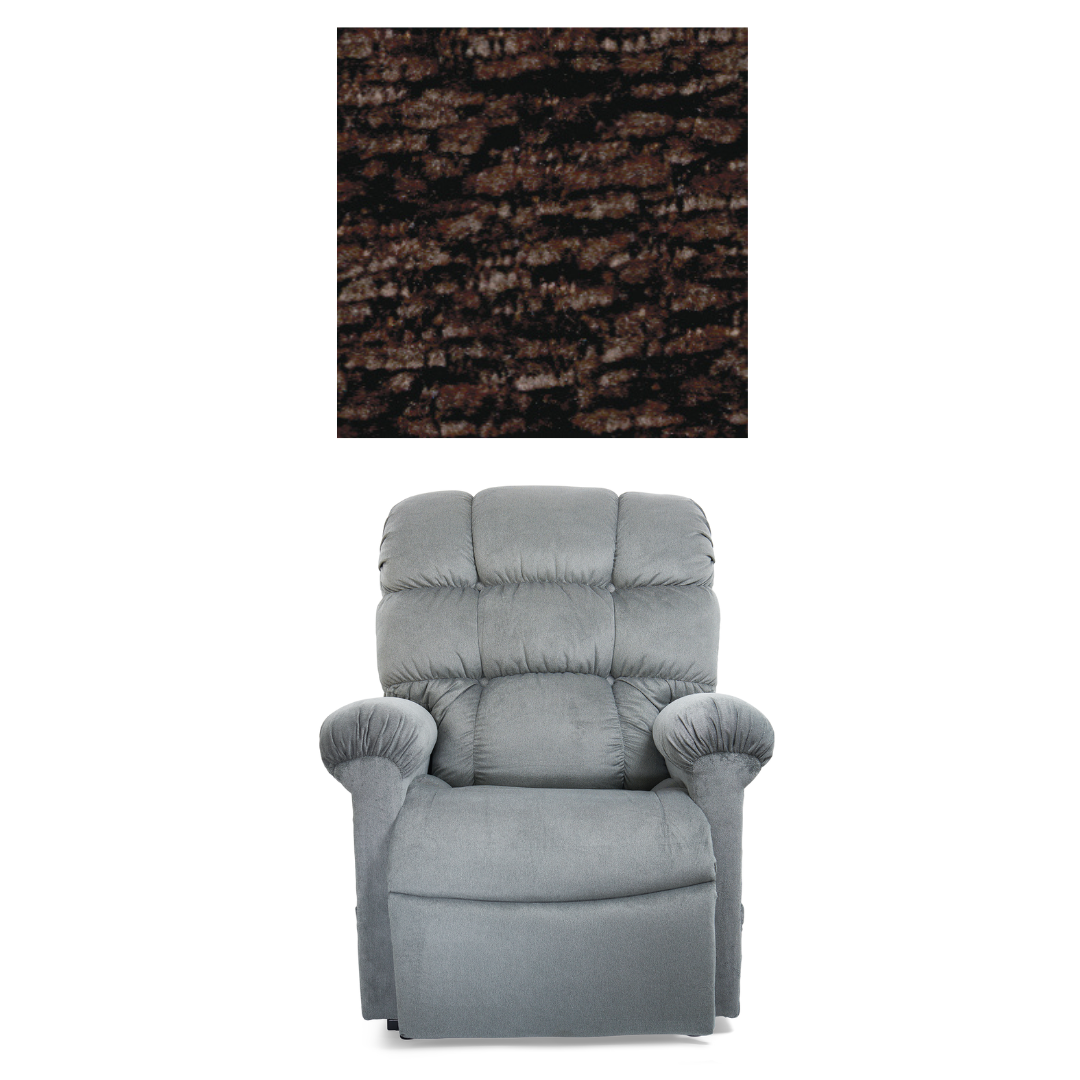 Golden Tech MaxiComfort Cloud Twilight Assisted Lift Reclining Chairs - Bittersweet