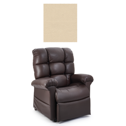 Golden Tech MaxiComfort Cloud Twilight Assisted Lift Reclining Chairs - Cream