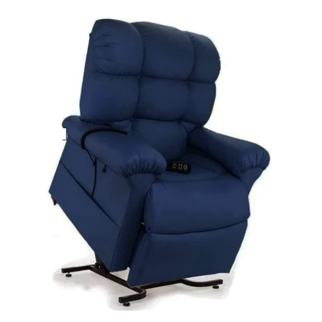 Golden Tech MaxiComfort Cloud Twilight Assisted Lift Reclining Chairs - Night Navy