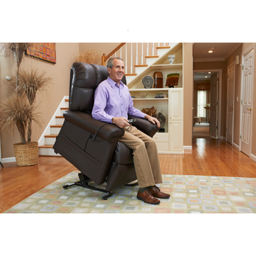 Golden Tech MaxiComfort Cloud Twilight Assisted Lift Reclining Chairs - being used indoor