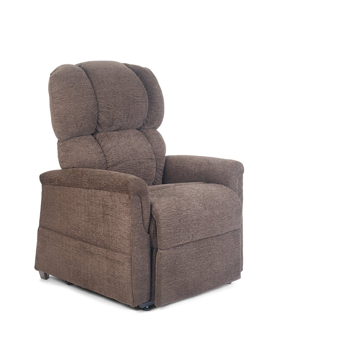 Golden Tech PR531 Comforter Power Lift Recliners - Small & Medium - Bittersweet in seated position facing front right